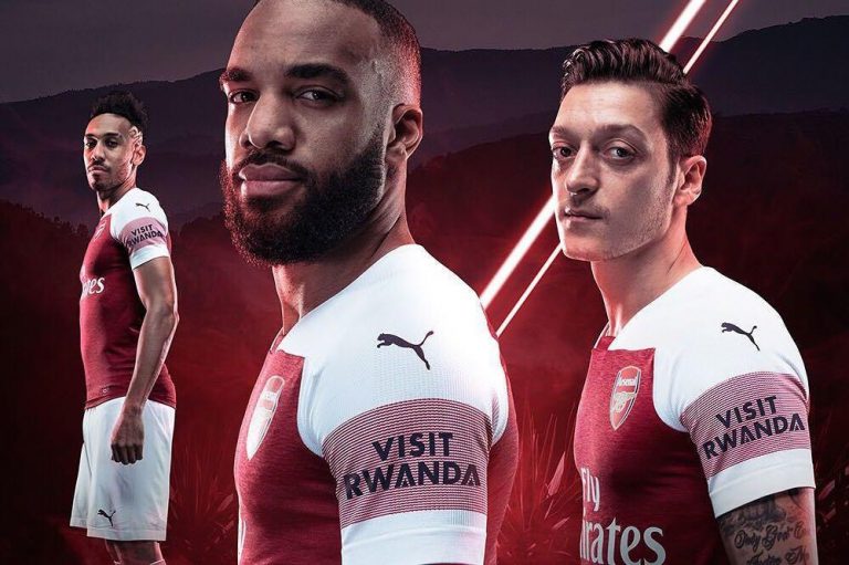 Le Rwanda sur les couleurs d’Arsenal FC. Un exemple à suivre en matière de ‘’Country Branding’’
